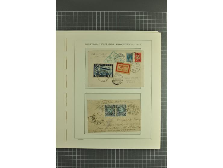 1844/1935 (app.), interesting group of covers, cards and postal stationary, including transit marks, registered cover, Airmai