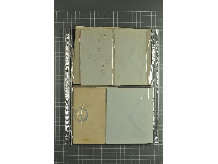 1848/1917(ca.), interesting lot of 90 used/unused postal stationery envelopes incl. 1869 city post envelopes unused (9), Impe