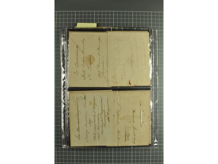 1848/1917(ca.), interesting lot of 90 used/unused postal stationery envelopes incl. 1869 city post envelopes unused (9), Impe