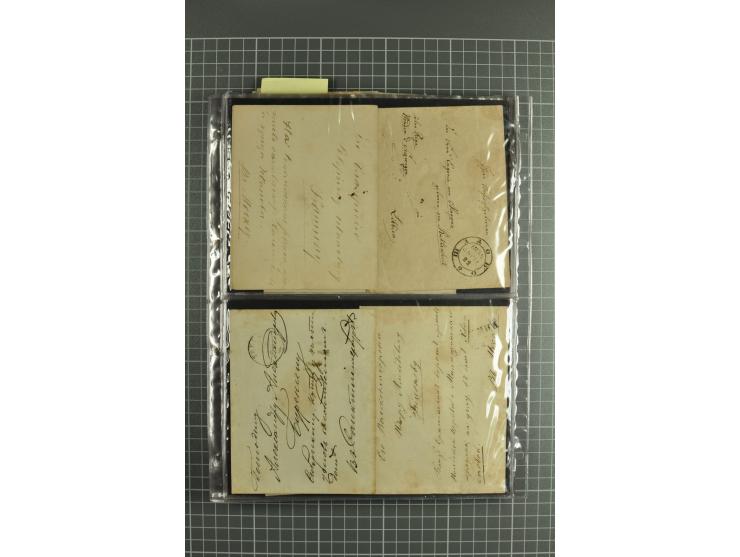 1848/1917(ca.), interesting lot of 90 used/unused postal stationery envelopes incl. 1869 city post envelopes unused (9), Impe