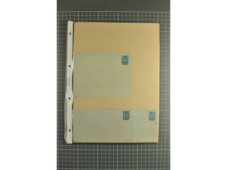 1872/1917, massive lot of 430 postal stationeries cards, envelopes, and letter cards incl. better usages such as Polish horse