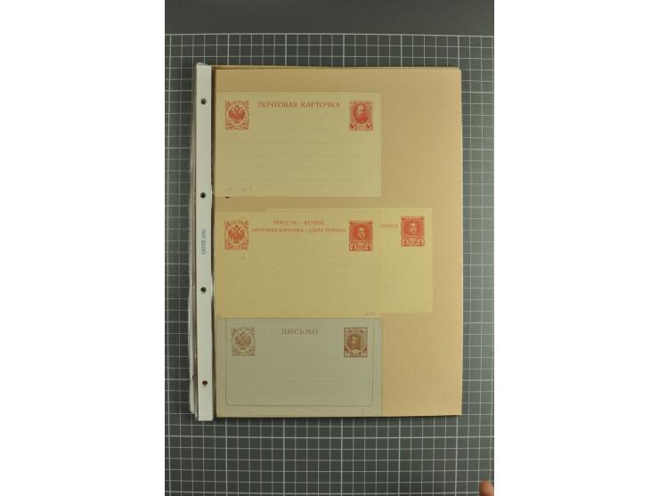 1872/1917, massive lot of 430 postal stationeries cards, envelopes, and letter cards incl. better usages such as Polish horse