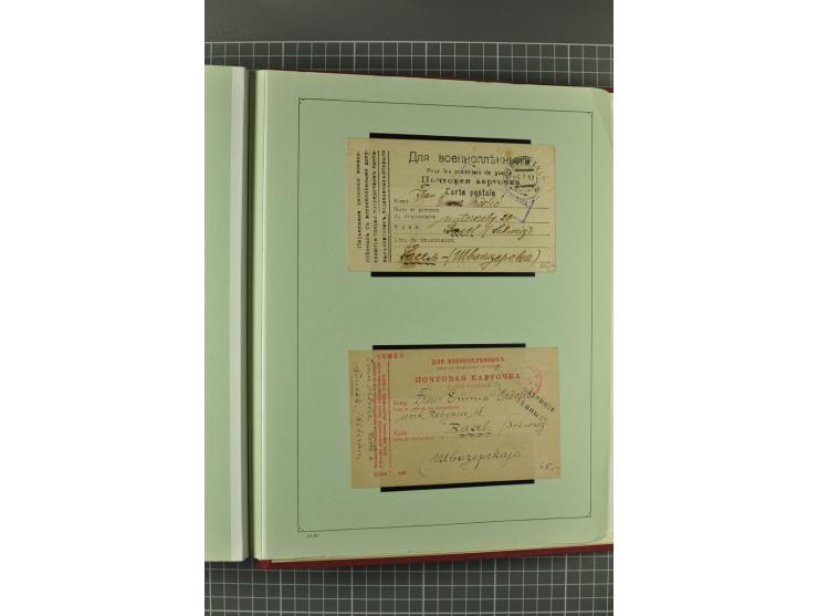 1872/1917, massive lot of 430 postal stationeries cards, envelopes, and letter cards incl. better usages such as Polish horse