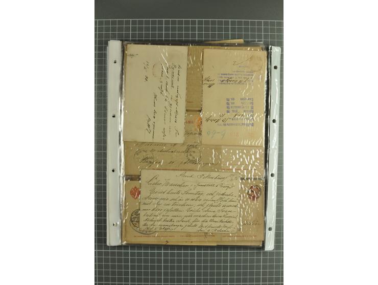 1872/1917, massive lot of 430 postal stationeries cards, envelopes, and letter cards incl. better usages such as Polish horse