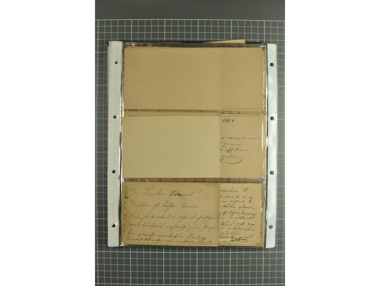 1872/1917, massive lot of 430 postal stationeries cards, envelopes, and letter cards incl. better usages such as Polish horse