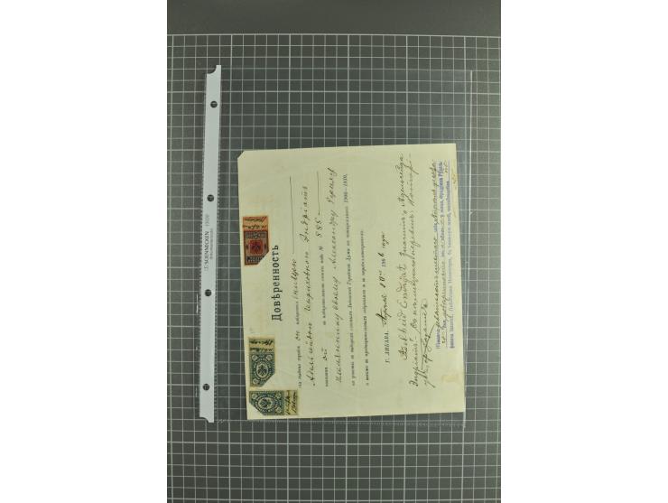 1872/1917, massive lot of 430 postal stationeries cards, envelopes, and letter cards incl. better usages such as Polish horse