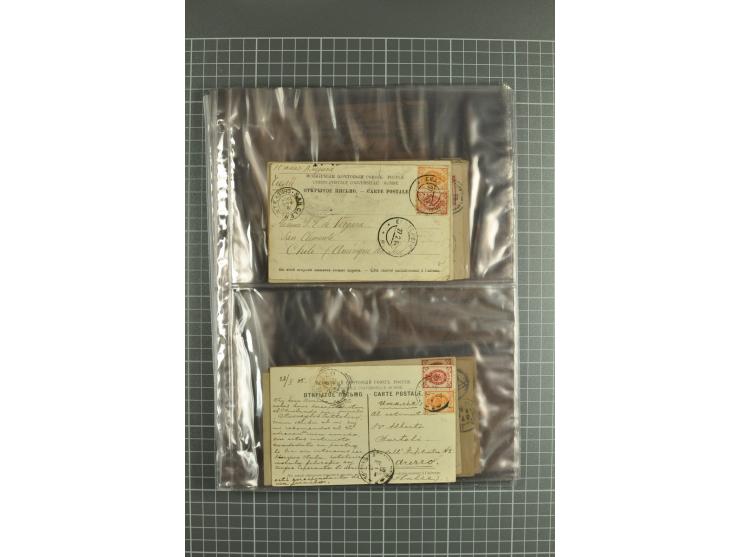 Picture postcards 1899/1916 (ca.), lot of 40 postcards incl. early lithographs, charity postcards for St. Jevgenia foundation