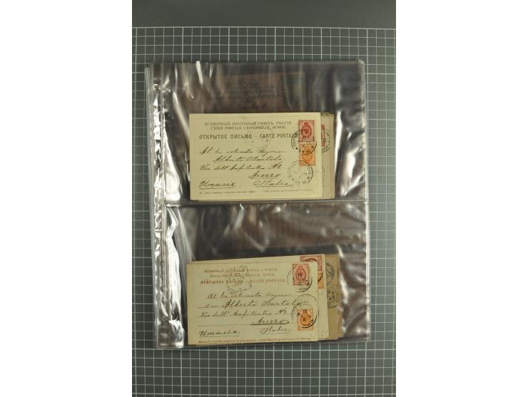 Picture postcards 1899/1916 (ca.), lot of 40 postcards incl. early lithographs, charity postcards for St. Jevgenia foundation