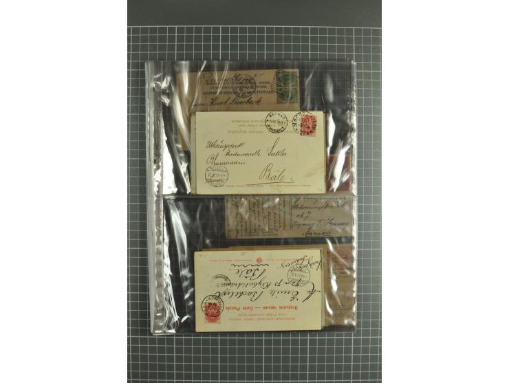 Picture postcards 1899/1916 (ca.), lot of 40 postcards incl. early lithographs, charity postcards for St. Jevgenia foundation