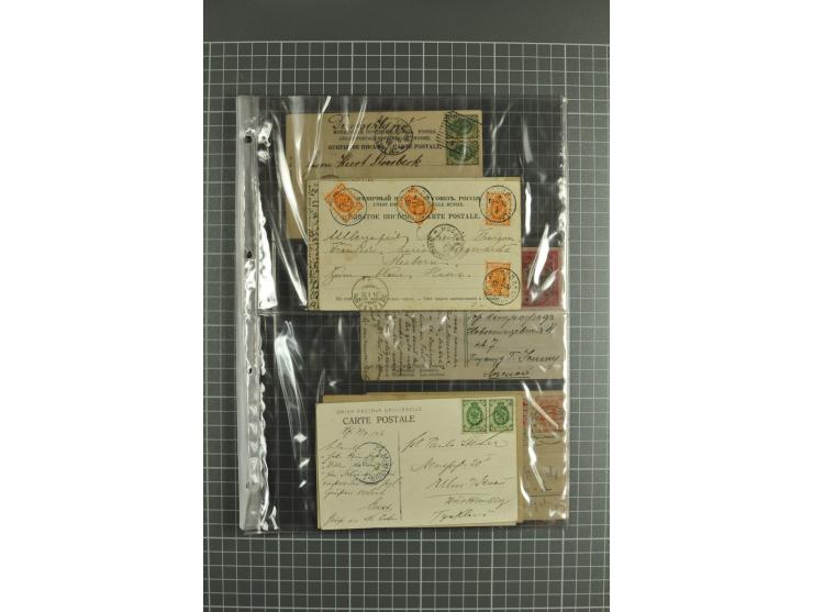 Picture postcards 1899/1916 (ca.), lot of 40 postcards incl. early lithographs, charity postcards for St. Jevgenia foundation