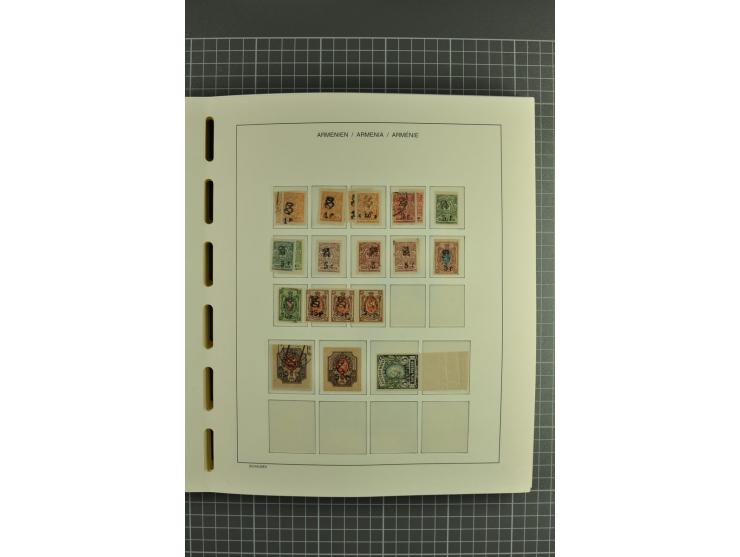 1919/2004, unmounted mint, unused and used collection, some doubtful items within the early overprint issues, from 1992 cpl. 