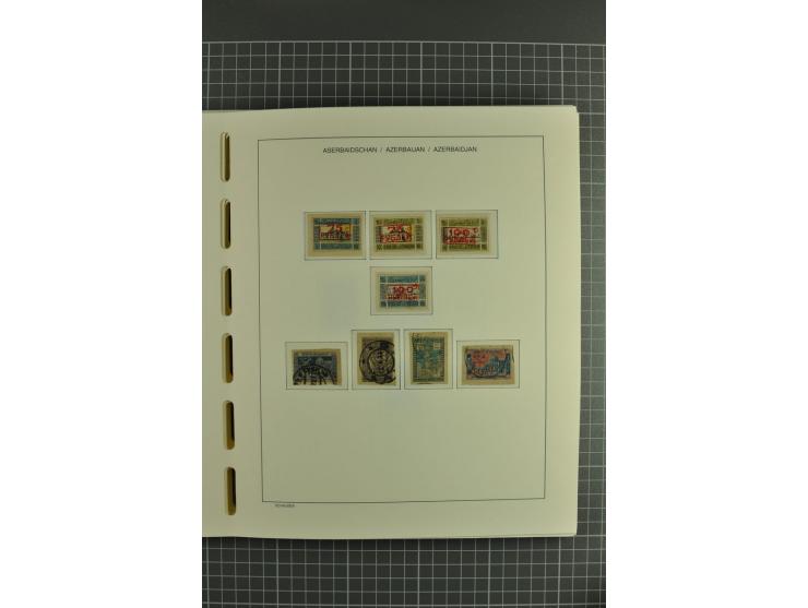 1919/2004, unmounted mint, unused and used collection, from 1992 on cpl. unmounted mint including booklets, miniature sheets,