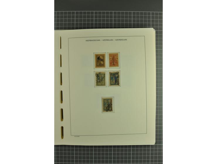 1919/2004, unmounted mint, unused and used collection, from 1992 on cpl. unmounted mint including booklets, miniature sheets,