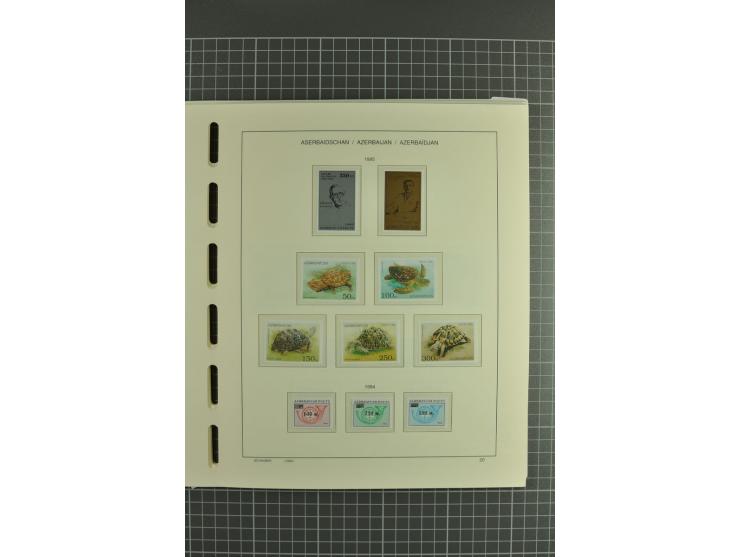 1919/2004, unmounted mint, unused and used collection, from 1992 on cpl. unmounted mint including booklets, miniature sheets,