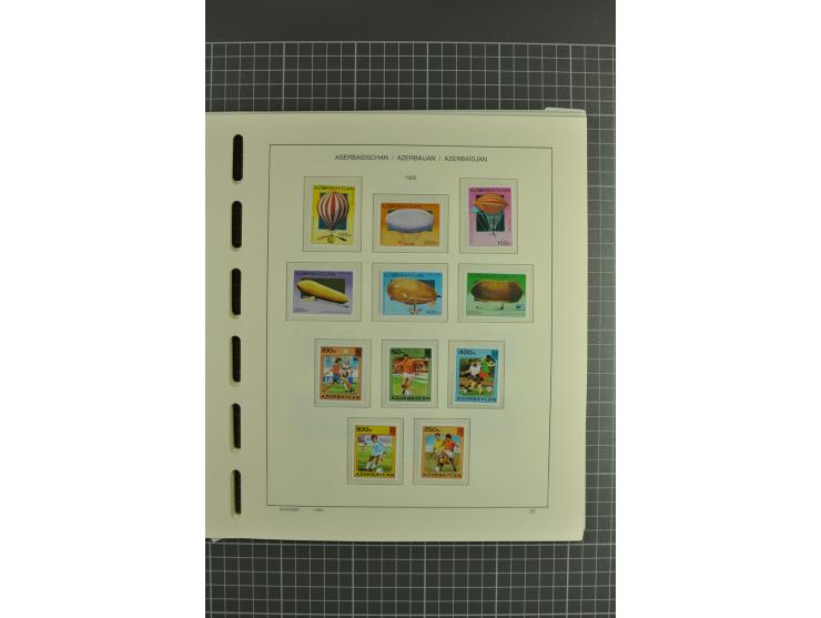 1919/2004, unmounted mint, unused and used collection, from 1992 on cpl. unmounted mint including booklets, miniature sheets,