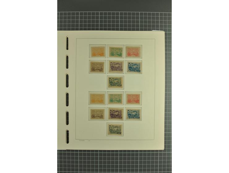 1919/20, unmounted mint and unused collection with better items, with 4 certificates BPP, also some Nordingermanland, Karelia