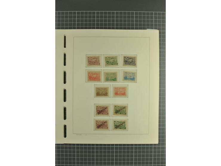 1919/20, unmounted mint and unused collection with better items, with 4 certificates BPP, also some Nordingermanland, Karelia
