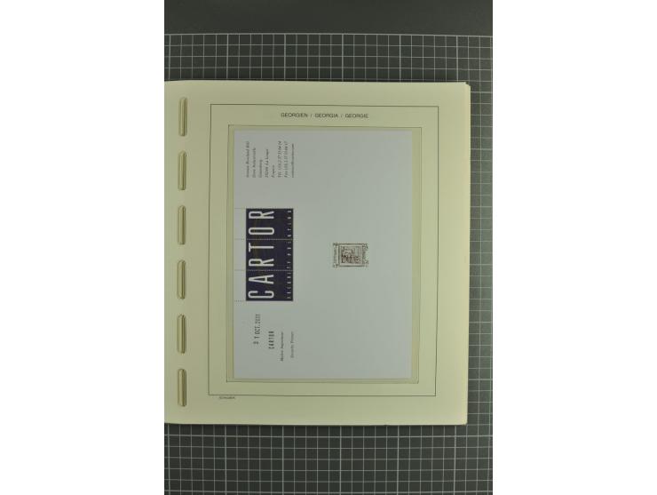1919/2004, unmounted mint, unused and used collection, from 1993 on unmounted mint with specimen, miniature sheets, se-tenant