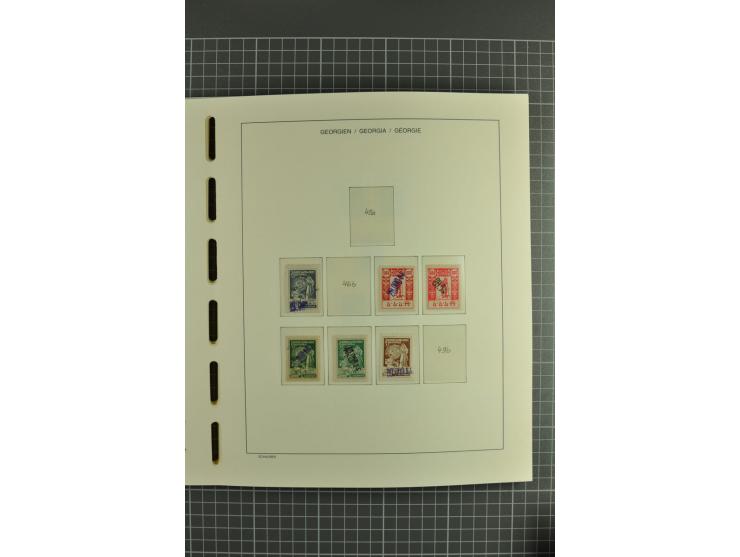 1919/2004, unmounted mint, unused and used collection, from 1993 on unmounted mint with specimen, miniature sheets, se-tenant