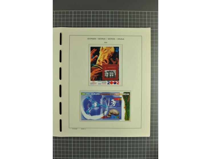 1919/2004, unmounted mint, unused and used collection, from 1993 on unmounted mint with specimen, miniature sheets, se-tenant