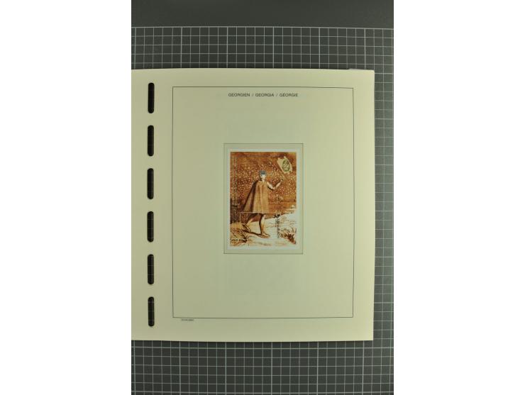 1919/2004, unmounted mint, unused and used collection, from 1993 on unmounted mint with specimen, miniature sheets, se-tenant