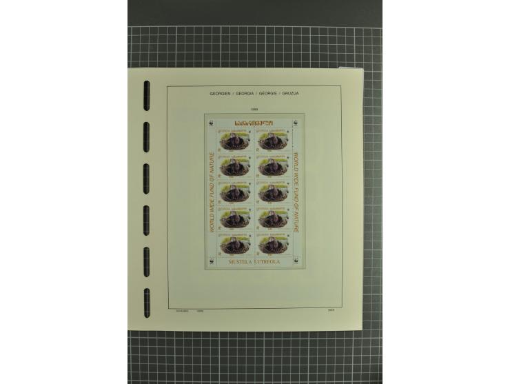 1919/2004, unmounted mint, unused and used collection, from 1993 on unmounted mint with specimen, miniature sheets, se-tenant
