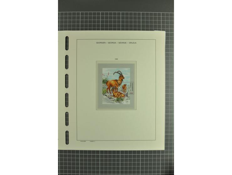 1919/2004, unmounted mint, unused and used collection, from 1993 on unmounted mint with specimen, miniature sheets, se-tenant