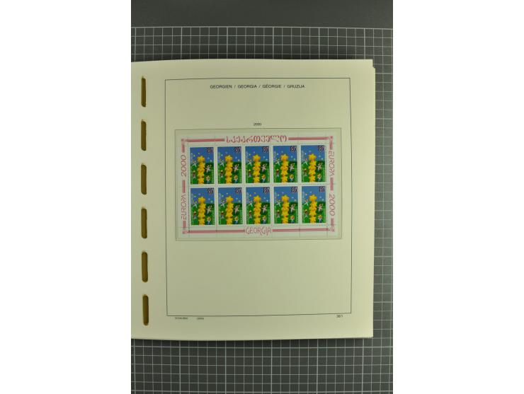 1919/2004, unmounted mint, unused and used collection, from 1993 on unmounted mint with specimen, miniature sheets, se-tenant