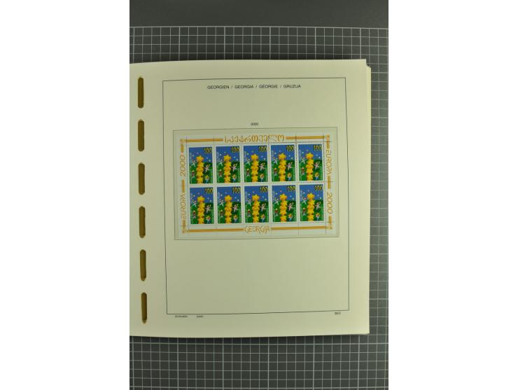 1919/2004, unmounted mint, unused and used collection, from 1993 on unmounted mint with specimen, miniature sheets, se-tenant