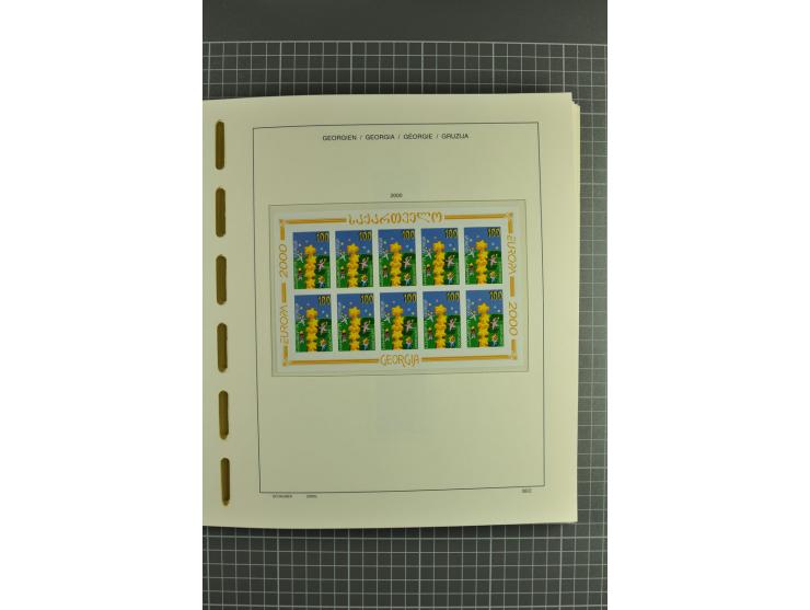 1919/2004, unmounted mint, unused and used collection, from 1993 on unmounted mint with specimen, miniature sheets, se-tenant