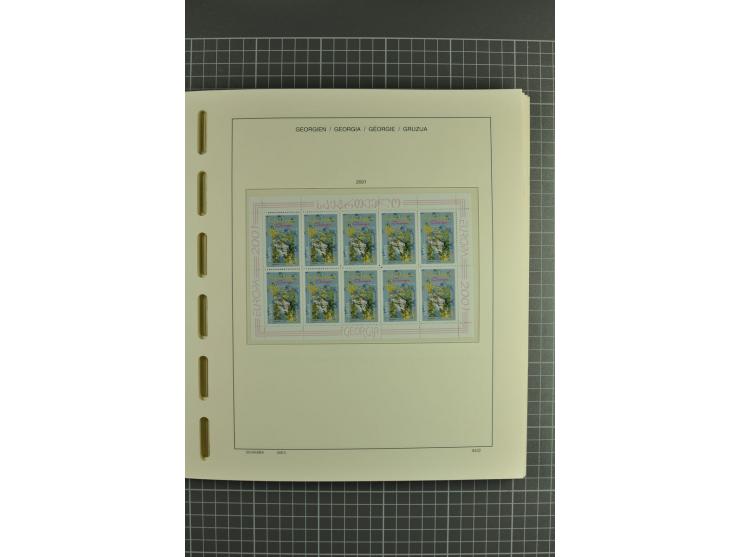 1919/2004, unmounted mint, unused and used collection, from 1993 on unmounted mint with specimen, miniature sheets, se-tenant