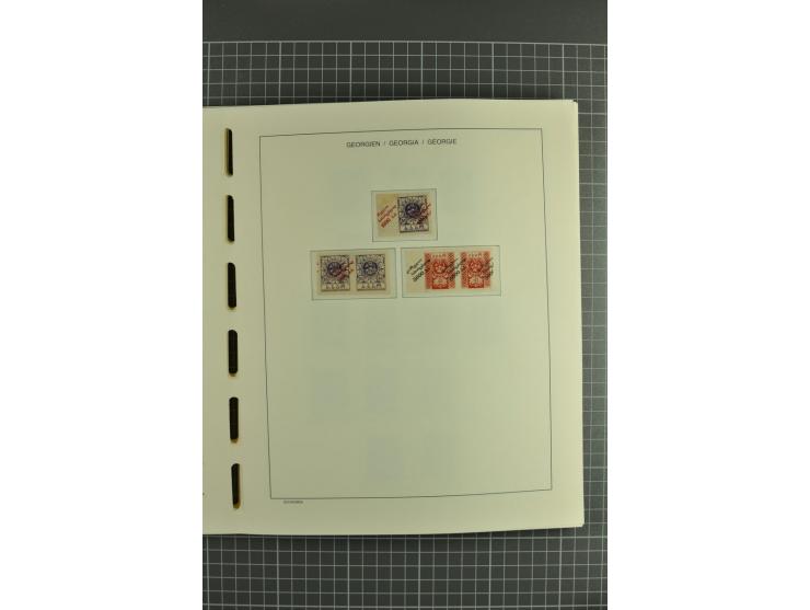 1919/2004, unmounted mint, unused and used collection, from 1993 on unmounted mint with specimen, miniature sheets, se-tenant