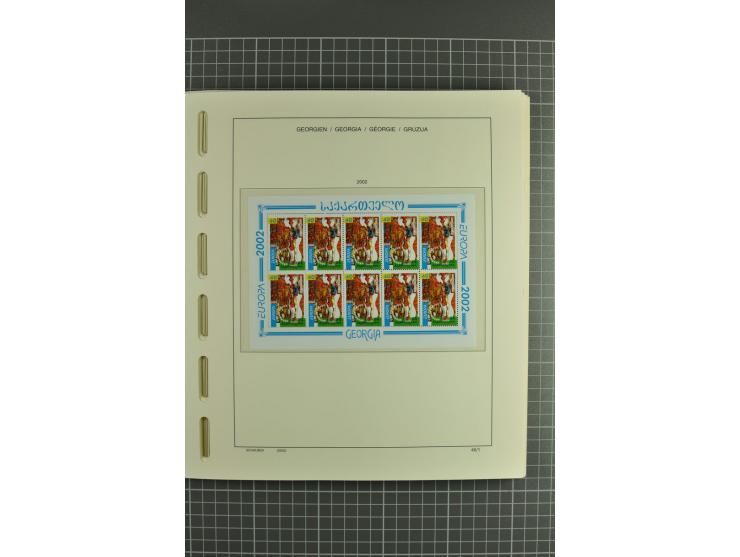 1919/2004, unmounted mint, unused and used collection, from 1993 on unmounted mint with specimen, miniature sheets, se-tenant