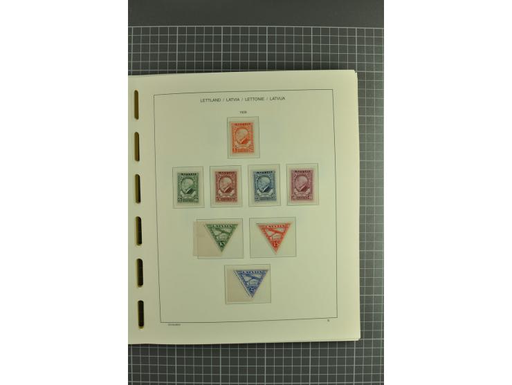 1918/2004, unmounted mint and unsed Collection of the imperforated issues, also some booklets, from 1991 mostly unmounted min