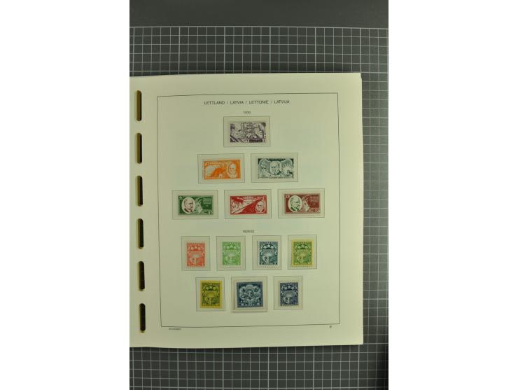1918/2004, unmounted mint and unsed Collection of the imperforated issues, also some booklets, from 1991 mostly unmounted min