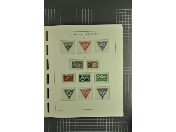1918/2004, unmounted mint and unsed Collection of the imperforated issues, also some booklets, from 1991 mostly unmounted min