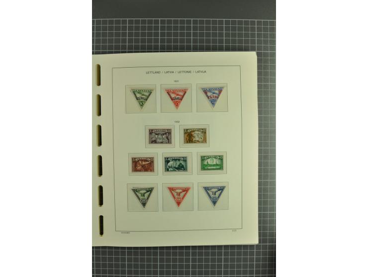 1918/2004, unmounted mint and unsed Collection of the imperforated issues, also some booklets, from 1991 mostly unmounted min