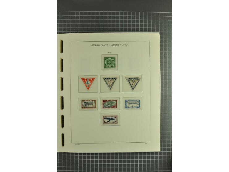 1918/2004, unmounted mint and unsed Collection of the imperforated issues, also some booklets, from 1991 mostly unmounted min