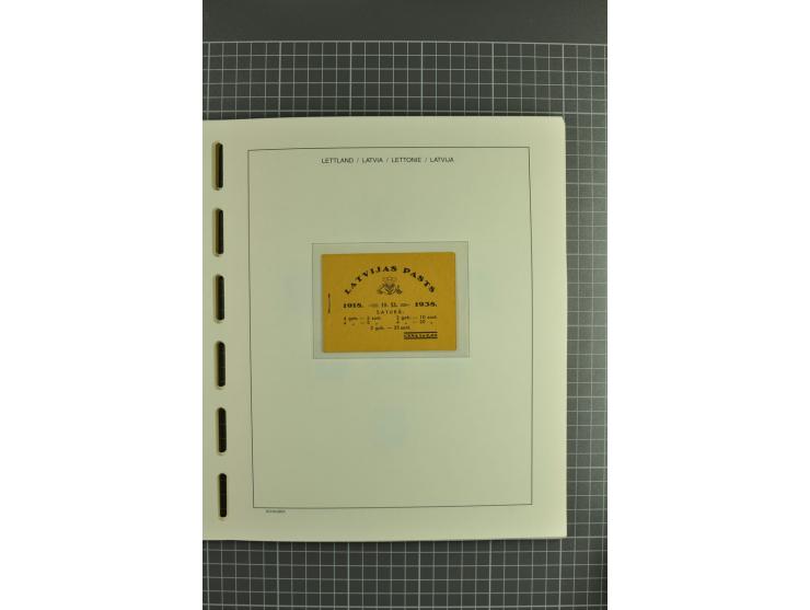 1918/2004, unmounted mint and unsed Collection of the imperforated issues, also some booklets, from 1991 mostly unmounted min