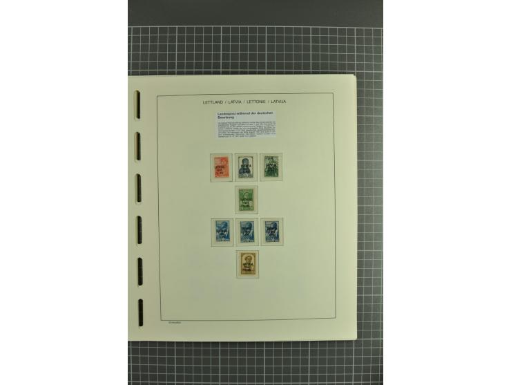 1918/2004, unmounted mint and unsed Collection of the imperforated issues, also some booklets, from 1991 mostly unmounted min