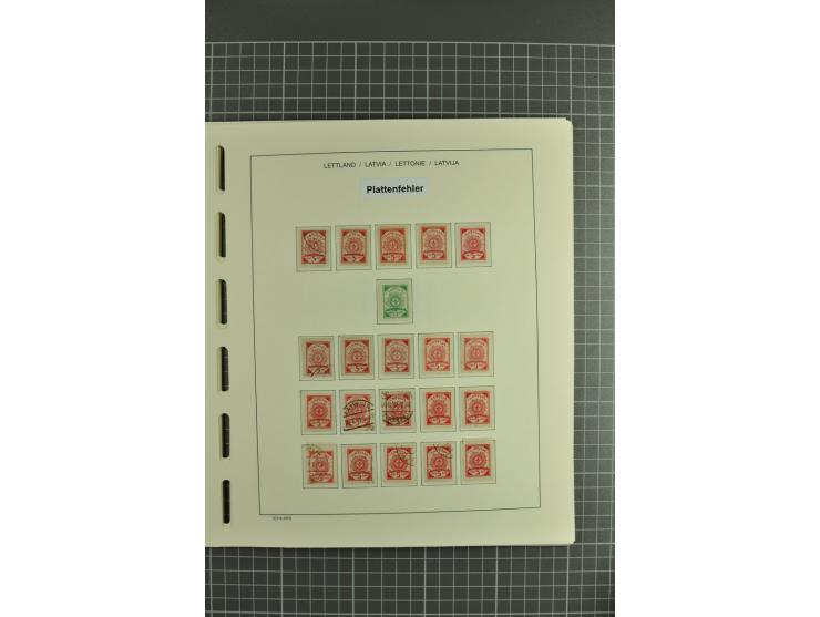 1918/2004, unmounted mint and unsed Collection of the imperforated issues, also some booklets, from 1991 mostly unmounted min