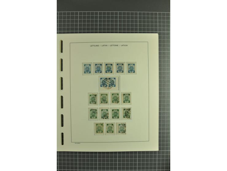 1918/2004, unmounted mint and unsed Collection of the imperforated issues, also some booklets, from 1991 mostly unmounted min