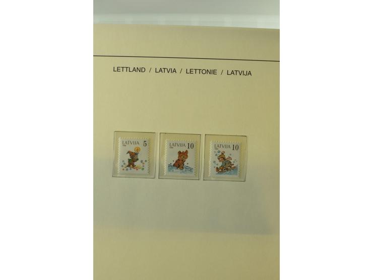 1918/2004, unmounted mint and unsed Collection of the imperforated issues, also some booklets, from 1991 mostly unmounted min