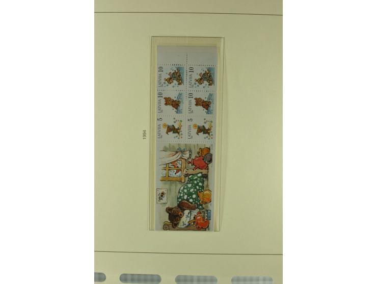 1918/2004, unmounted mint and unsed Collection of the imperforated issues, also some booklets, from 1991 mostly unmounted min