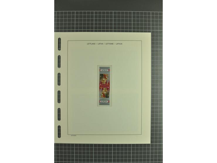 1918/2004, unmounted mint and unsed Collection of the imperforated issues, also some booklets, from 1991 mostly unmounted min