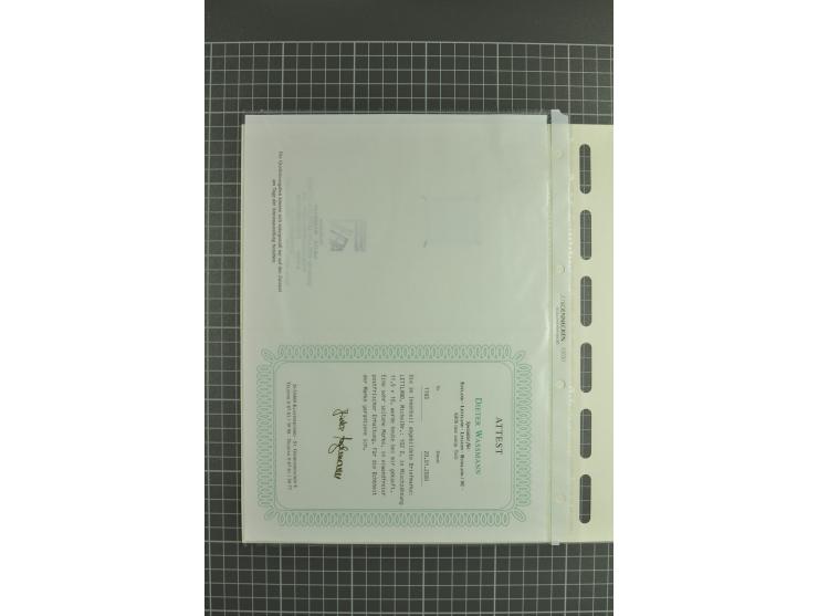 1918/2004, unmounted mint and unsed Collection of the imperforated issues, also some booklets, from 1991 mostly unmounted min