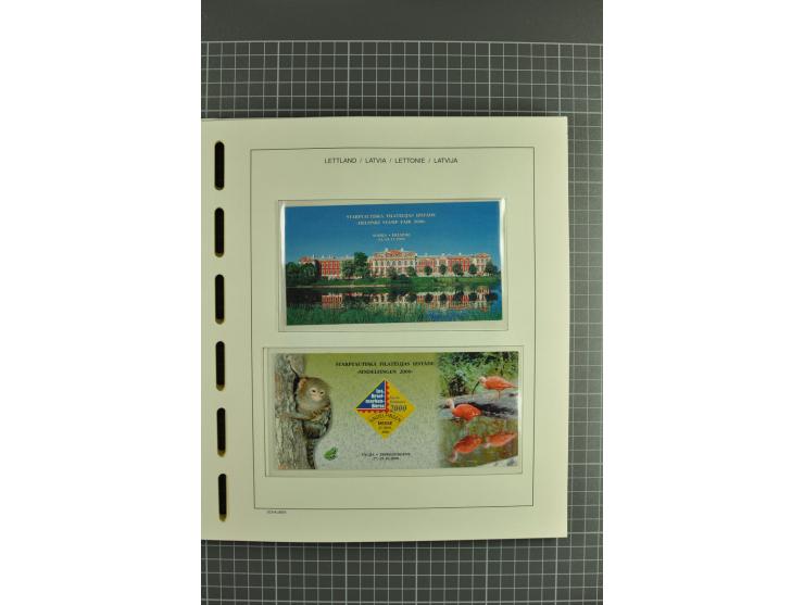 1918/2004, unmounted mint and unsed Collection of the imperforated issues, also some booklets, from 1991 mostly unmounted min