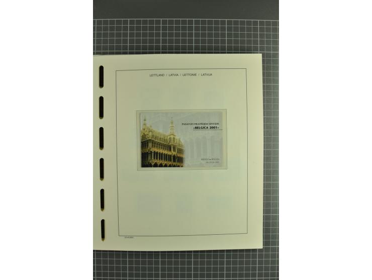 1918/2004, unmounted mint and unsed Collection of the imperforated issues, also some booklets, from 1991 mostly unmounted min