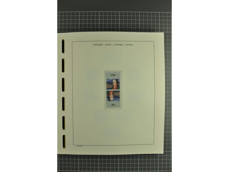 1918/2004, unmounted mint and unsed Collection of the imperforated issues, also some booklets, from 1991 mostly unmounted min