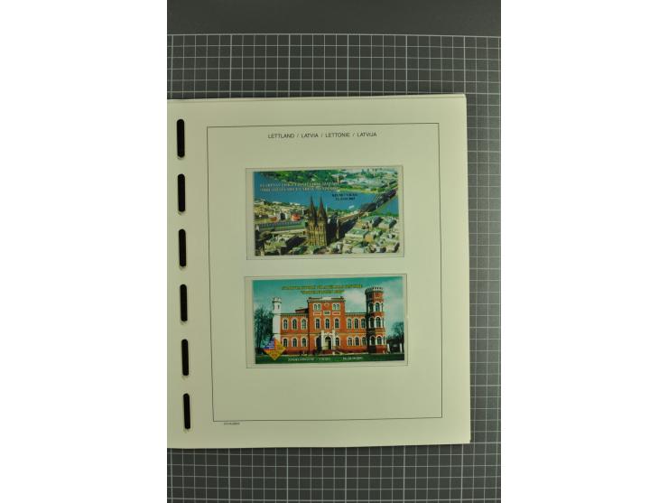 1918/2004, unmounted mint and unsed Collection of the imperforated issues, also some booklets, from 1991 mostly unmounted min